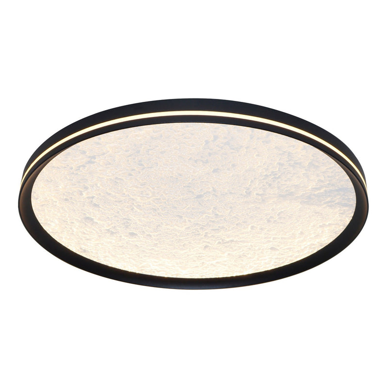 Artcraft AC6873BK LED Flush Mount, Black