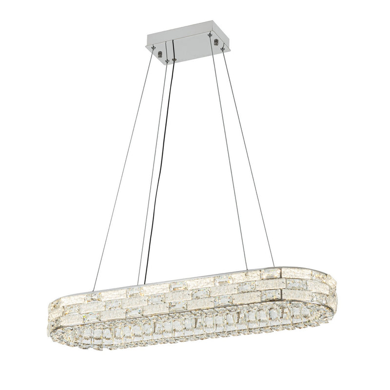 Artcraft AC6924PN LED Island Pendant, Chrome