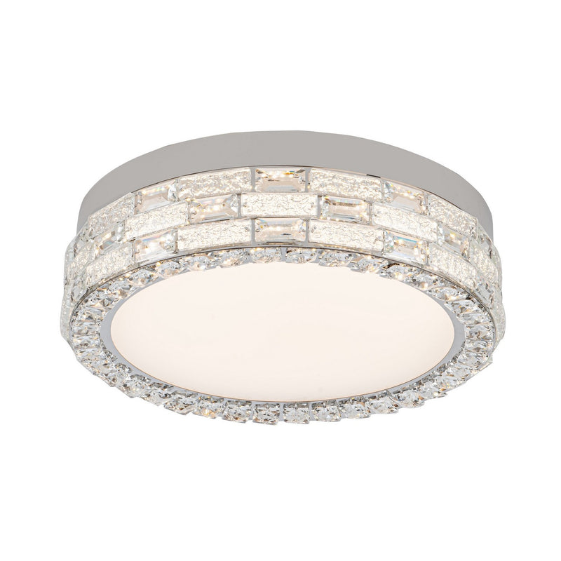 Artcraft AC6926PN LED Flush Mount, Chrome