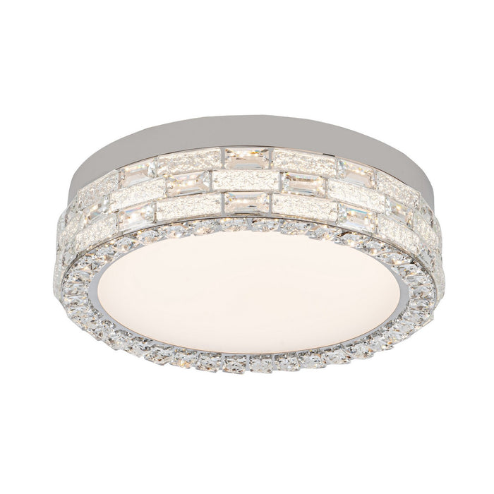 Artcraft AC6926PN LED Flush Mount, Chrome