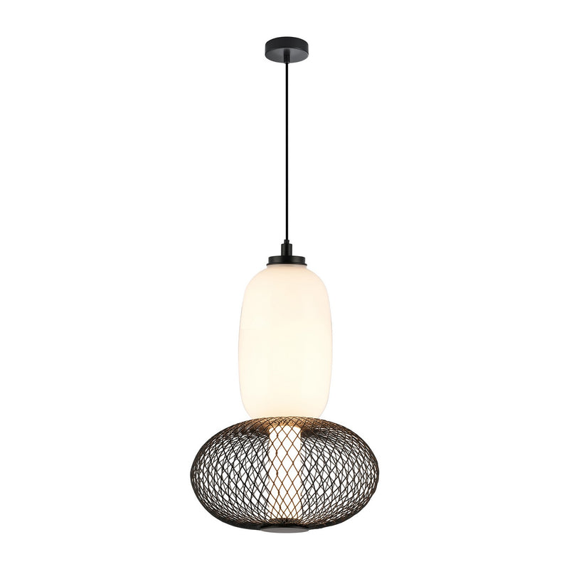 Artcraft AC7461BK LED Pendant, Black