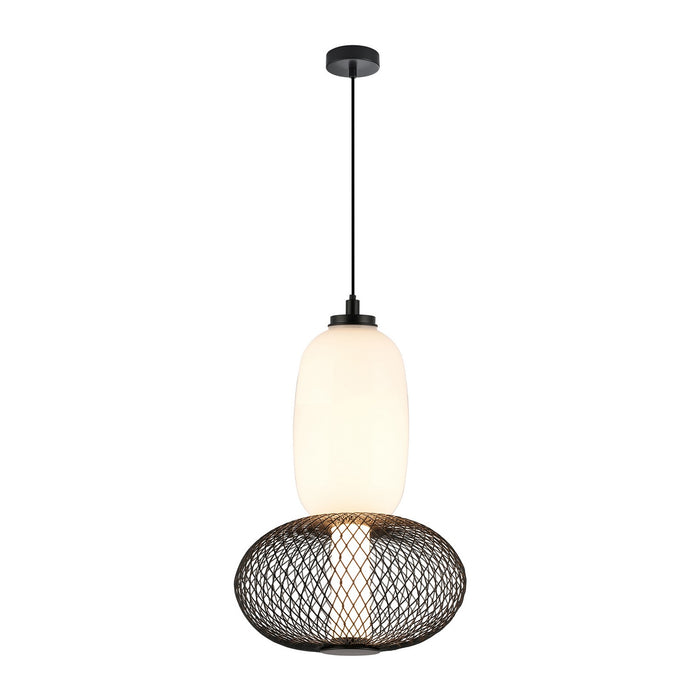 Artcraft AC7461BK LED Pendant, Black