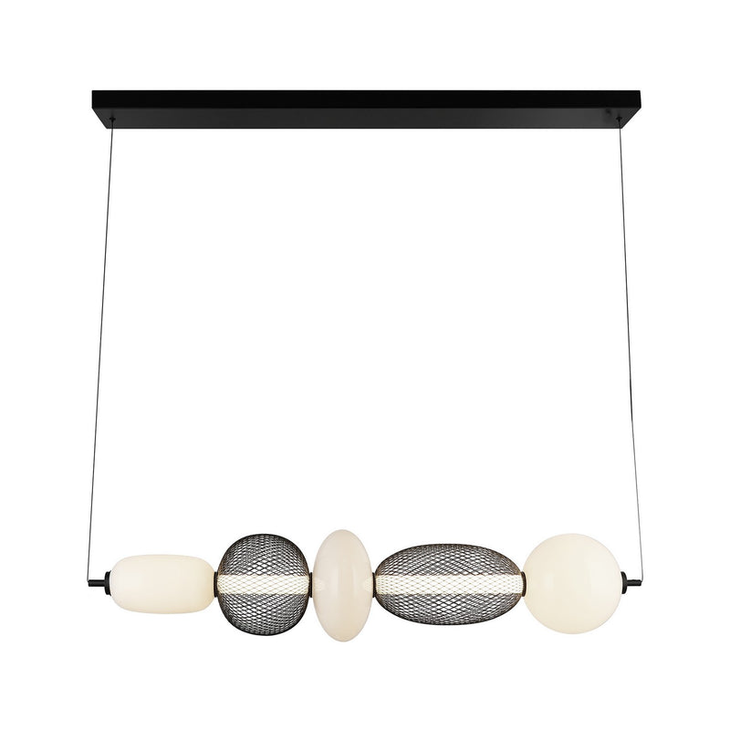 Artcraft AC7462BK LED Island Pendant, Black