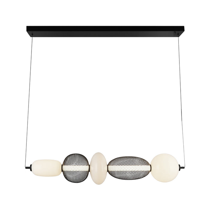 Artcraft AC7462BK LED Island Pendant, Black