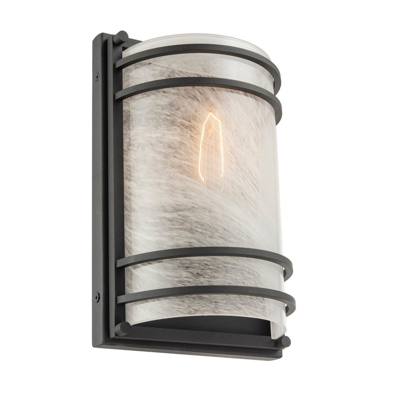 Artcraft AC8727BK One Light Outdoor Wall Sconce, Black