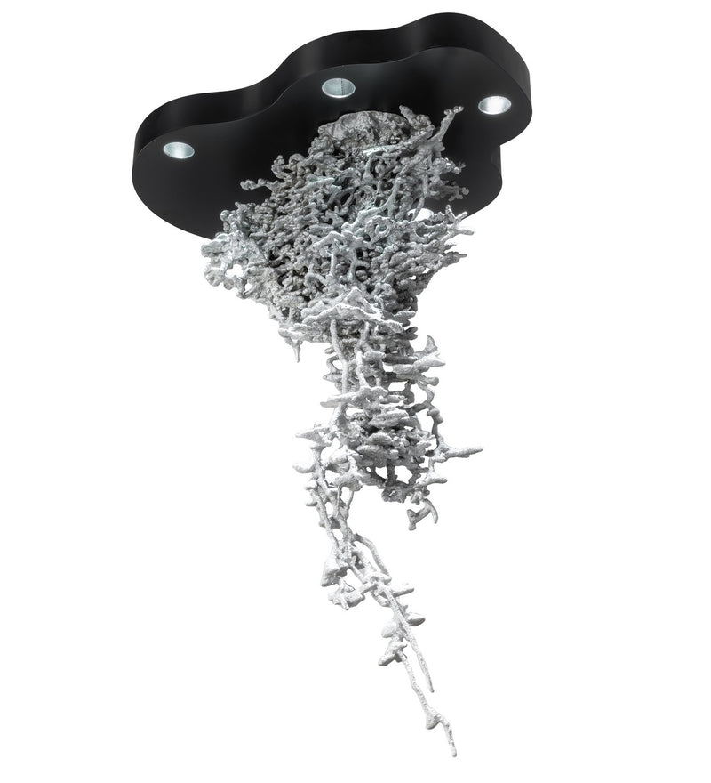 Meyda Tiffany 226758 LED Pendant, Solar Black
