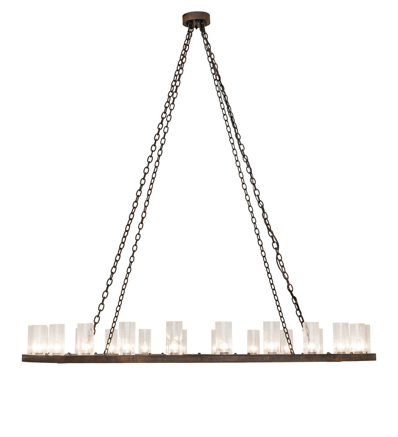 Meyda Tiffany 260876 24 Light Chandelier, Blackened Steel