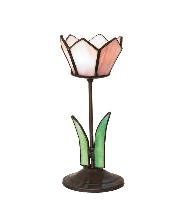 Meyda Tiffany 265196 Tealight Holder, Craftsman Brown