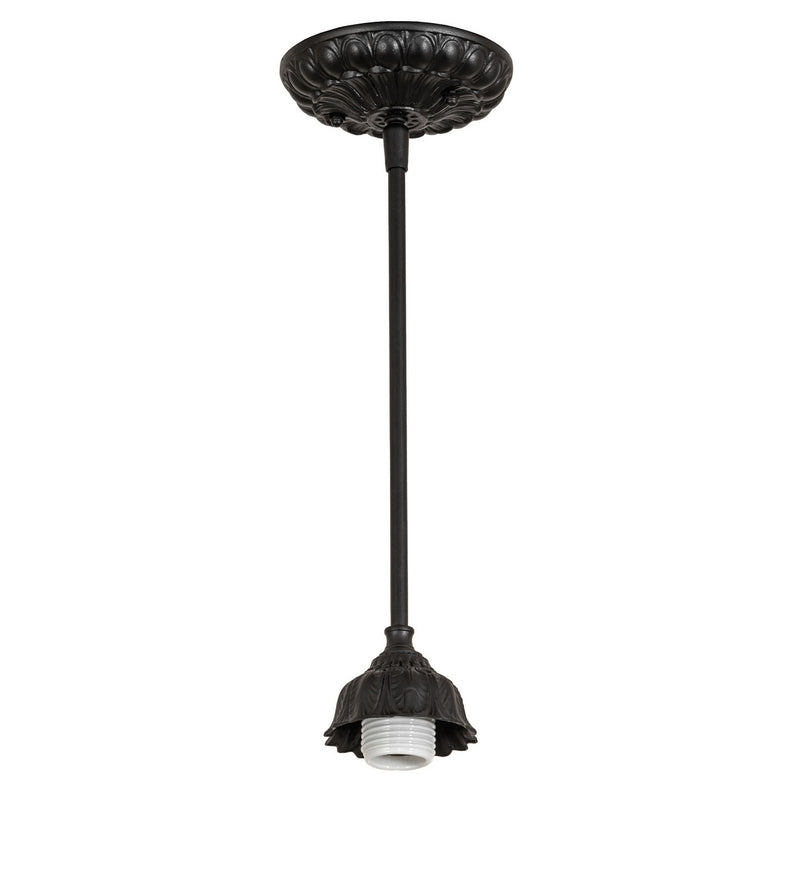 Meyda Tiffany 267929 One Light Pendant Hardware, Textured Black