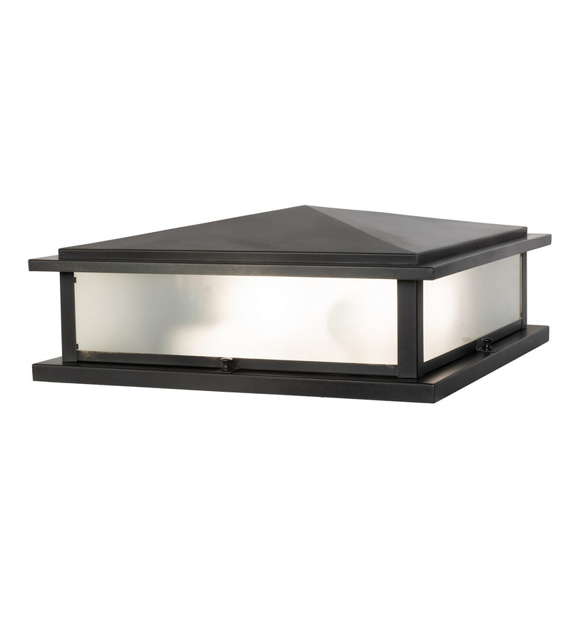 Meyda Tiffany 270404 Four Light Pier Mount, Black Patina