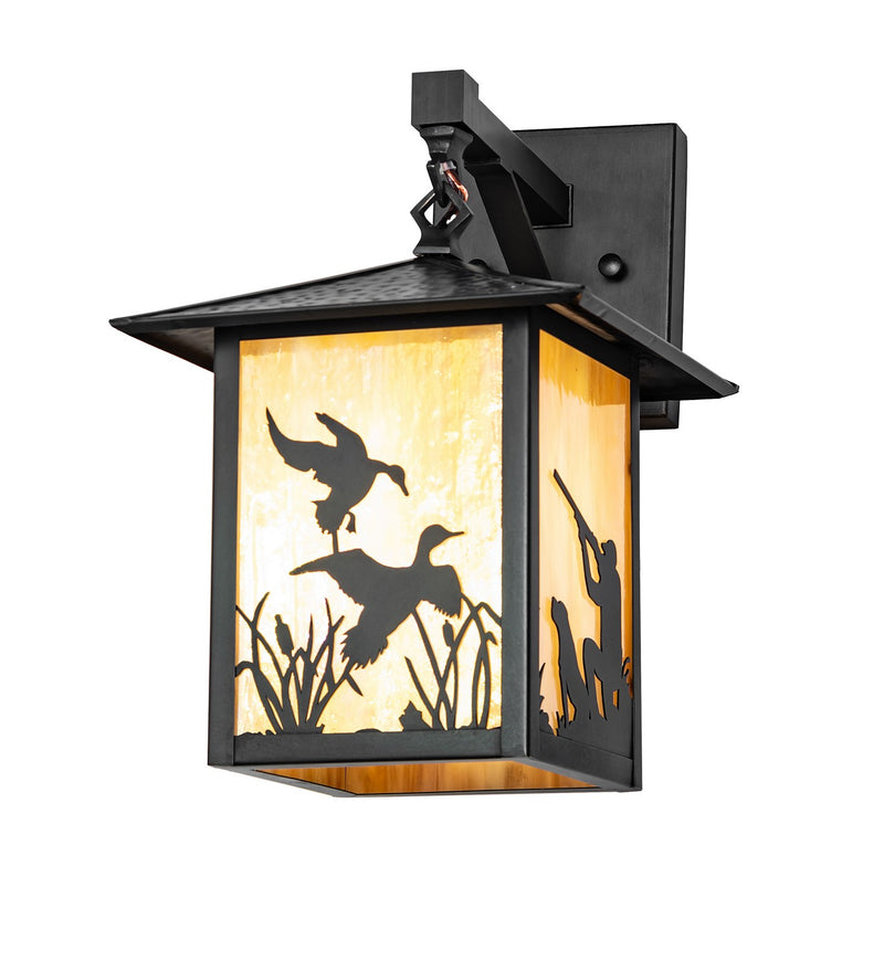 Meyda Tiffany 273845 One Light Wall Sconce, Black Patina