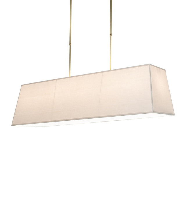Meyda Tiffany 274088 Eight Light Pendant, Brushed Brass