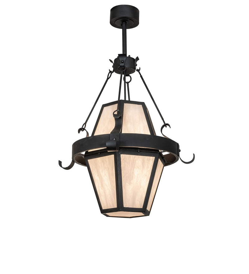 Meyda Tiffany 274428 Eight Light Pendant, Costello Black