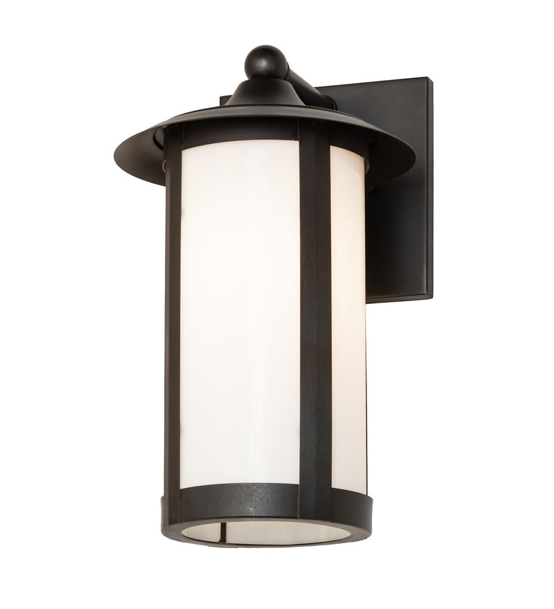 Meyda Tiffany 274555 One Light Wall Sconce, Black Patina