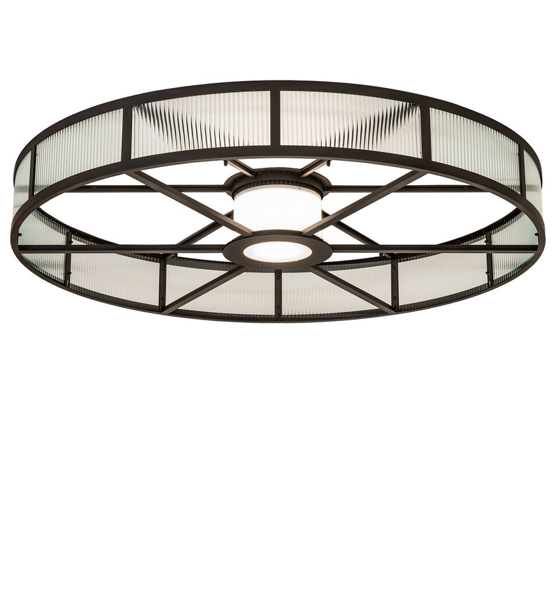 Meyda Tiffany 275197 LED Flushmount, Oil Rubbed Bronze