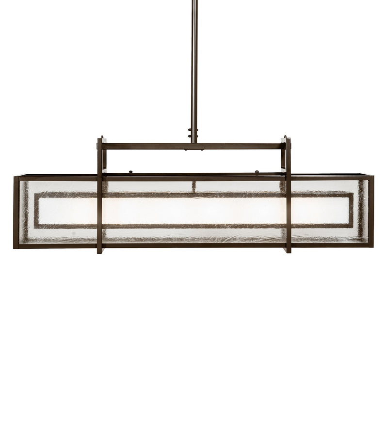 Meyda Tiffany 275555 Six Light Pendant, Timeless Bronze