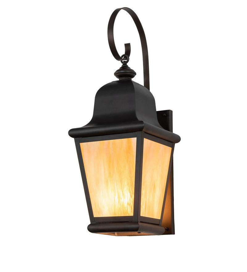 Meyda Tiffany 275638 Three Light Wall Sconce, Exterior Oil Rubbed Bronze