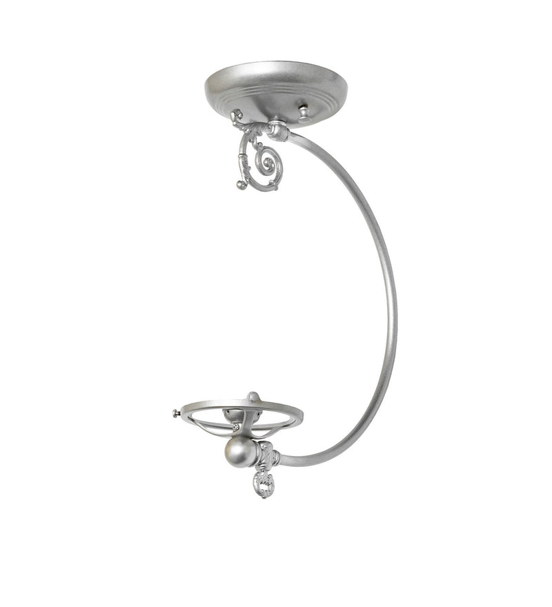 Meyda Tiffany 276524 One Light Semi-Flushmount Hardware, Lt Sandstone