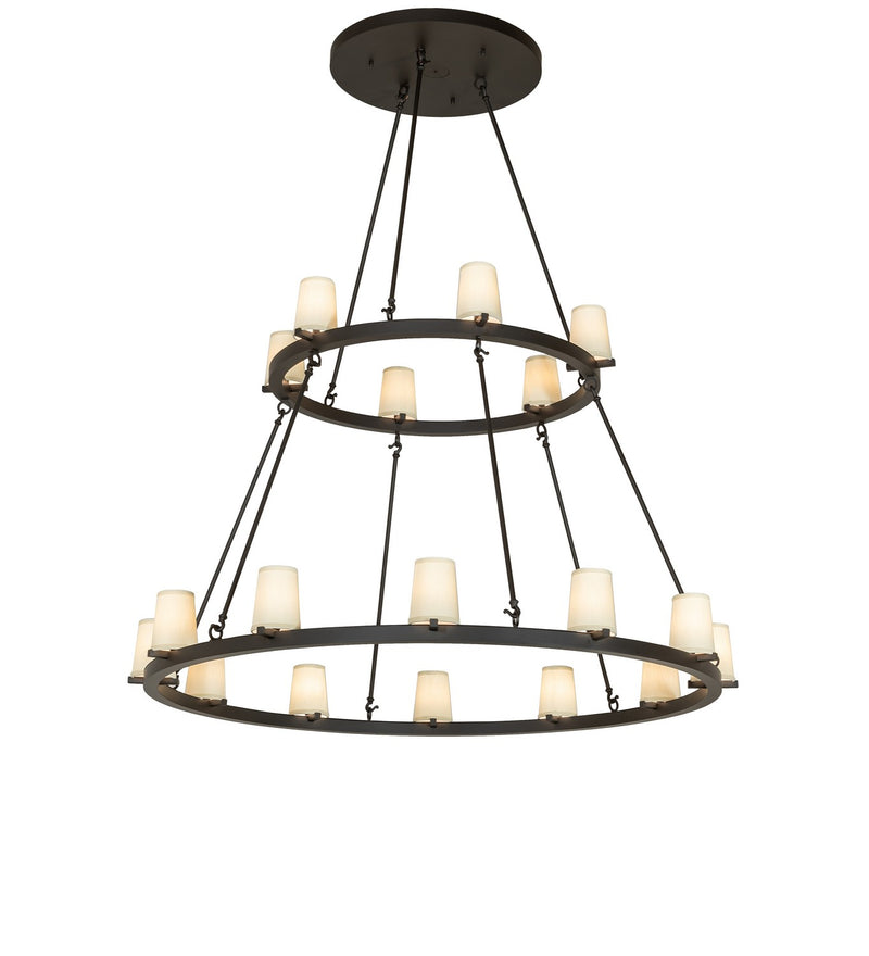 Meyda Tiffany 276751 LED Chandelier, Oil Rubbed Bronze