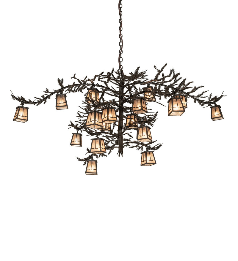Meyda Tiffany 277174 18 Light Chandelier, Oil Rubbed Bronze