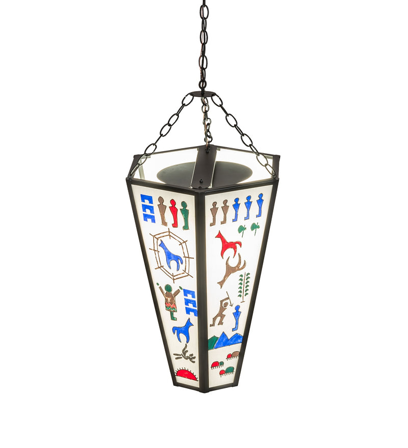 Meyda Tiffany 277740 LED Pendant, Flat Black