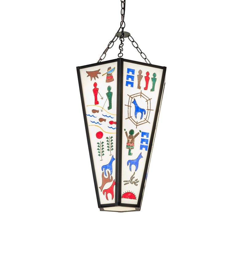 Meyda Tiffany 277740 LED Pendant, Flat Black