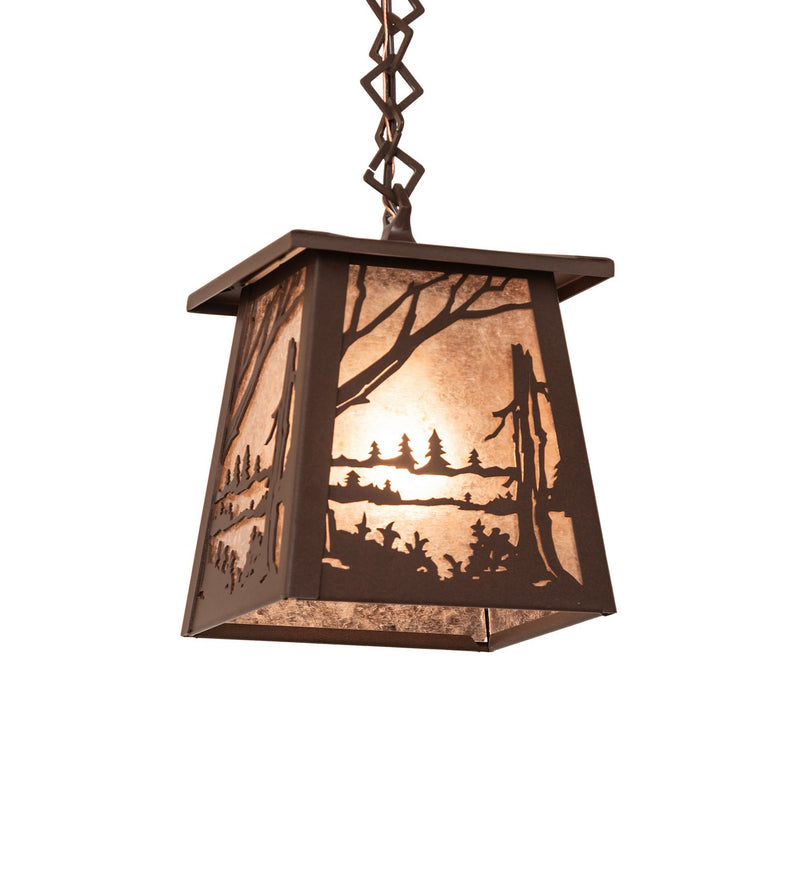 Meyda Tiffany 278667 One Light Pendant, Cafe Noir
