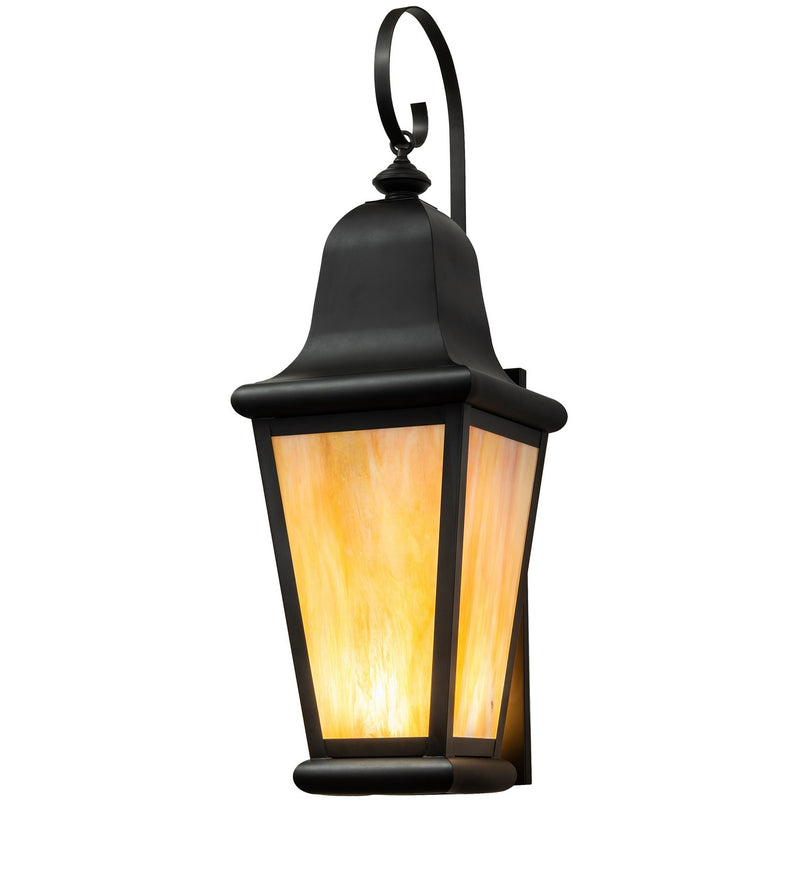 Meyda Tiffany 275639 Three Light Wall Sconce, Exterior Oil Rubbed Bronze