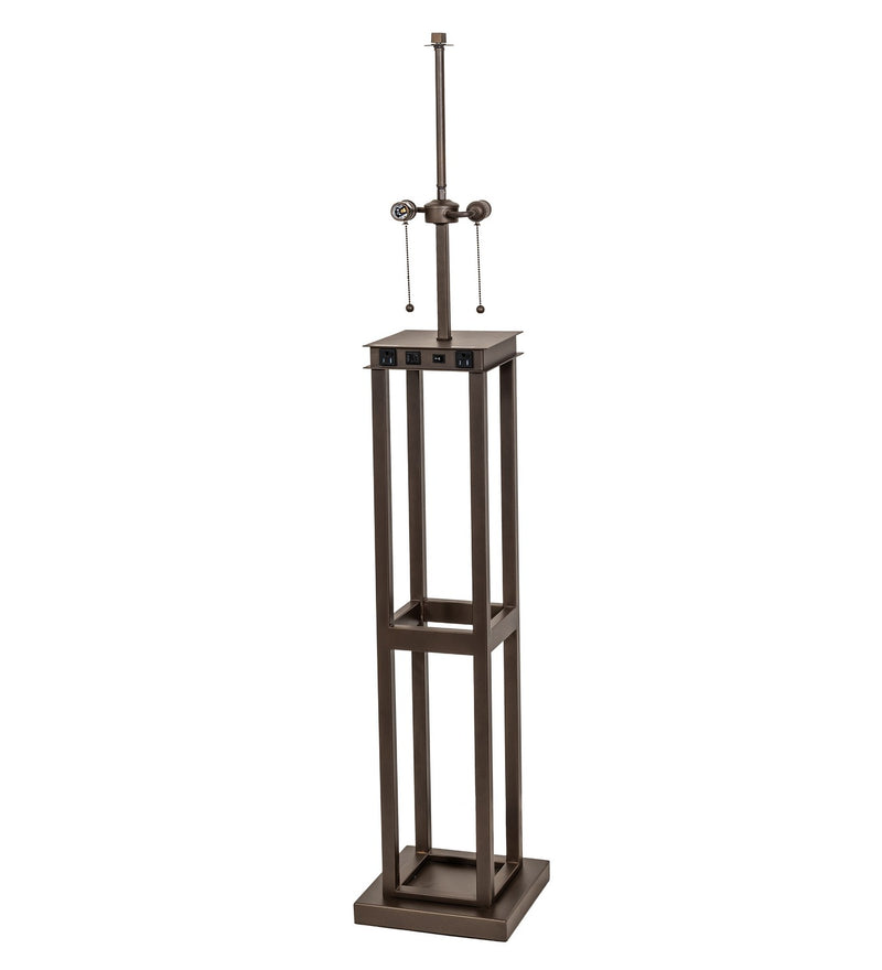 Meyda Tiffany 279649 Two Light Floor Base, Tyler Bronze