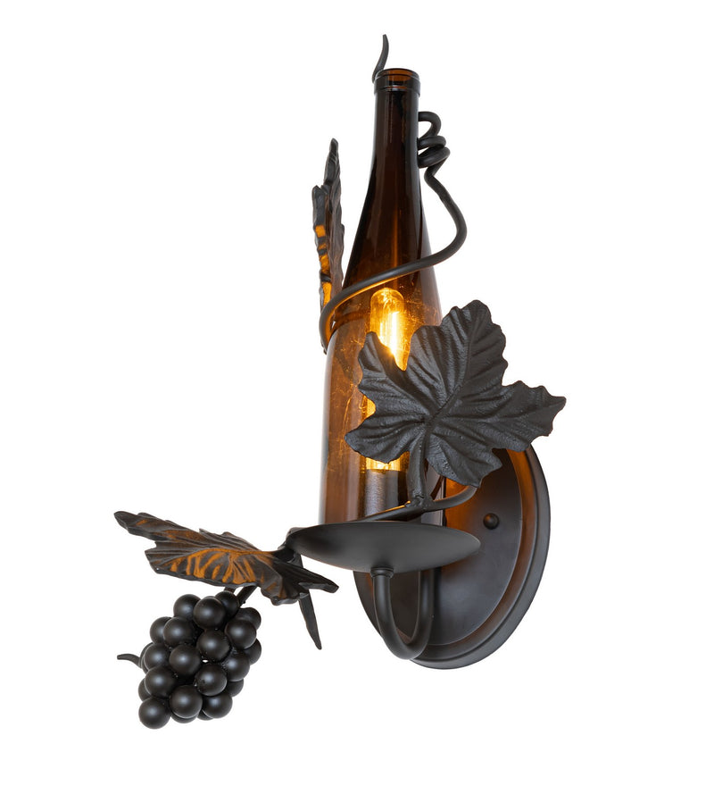 Meyda Tiffany 280006 One Light Wall Sconce, Oil Rubbed Bronze