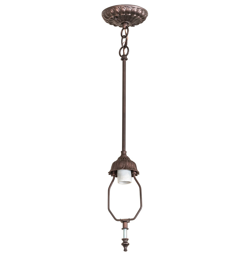 Meyda Tiffany 280374 One Light Pendant Hardware, Mahogany Bronze