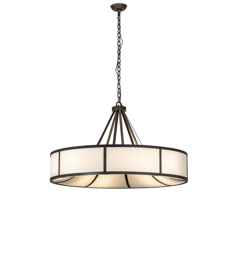 Meyda Tiffany 280779 Eight Light Pendant, Oil Rubbed Bronze