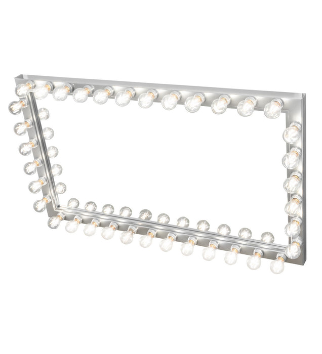 Meyda Tiffany 280867 36 Light Vanity Mirror, Extreme Chrome
