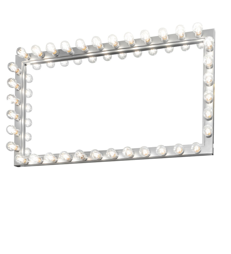 Meyda Tiffany 280867 36 Light Vanity Mirror, Extreme Chrome