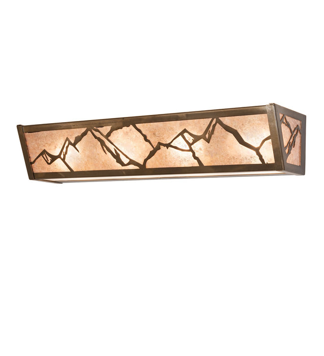 Meyda Tiffany 281033 Four Light Vanity, Antique Copper