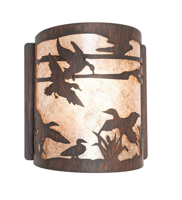 Meyda Tiffany 281099 One Light Wall Sconce, Driftwood Brown