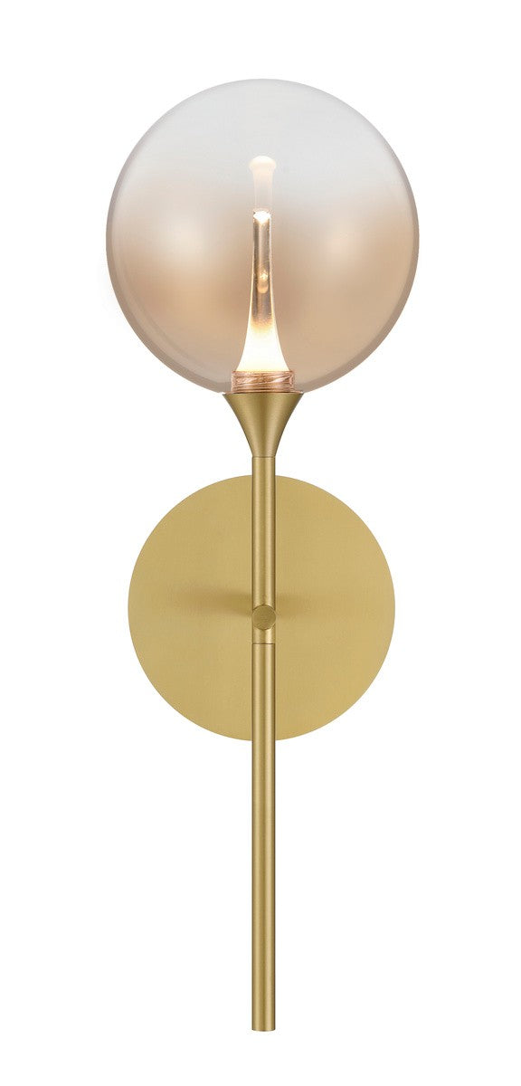 Eurofase 48910-033 One Light Wall Sconce, Gold