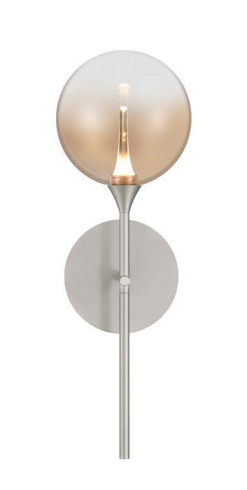 Eurofase 48911-030 One Light Wall Sconce, Nickel