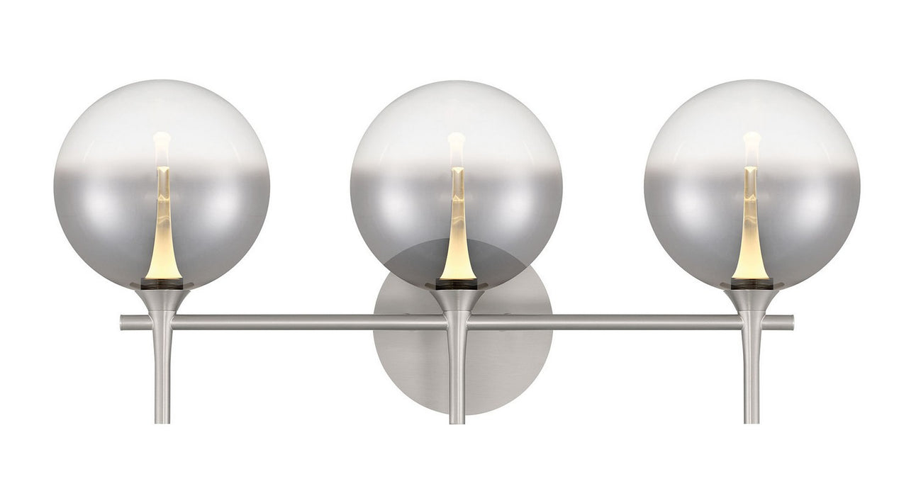 Eurofase 48914-024 Three Light Vanity, Nickel