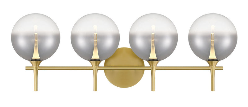 Eurofase 48916-028 Four Light Vanity, Gold