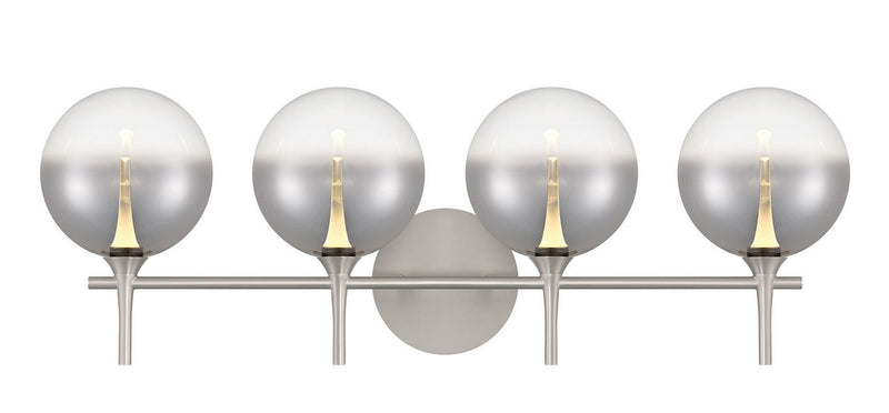 Eurofase 48917-025 Four Light Vanity, Nickel