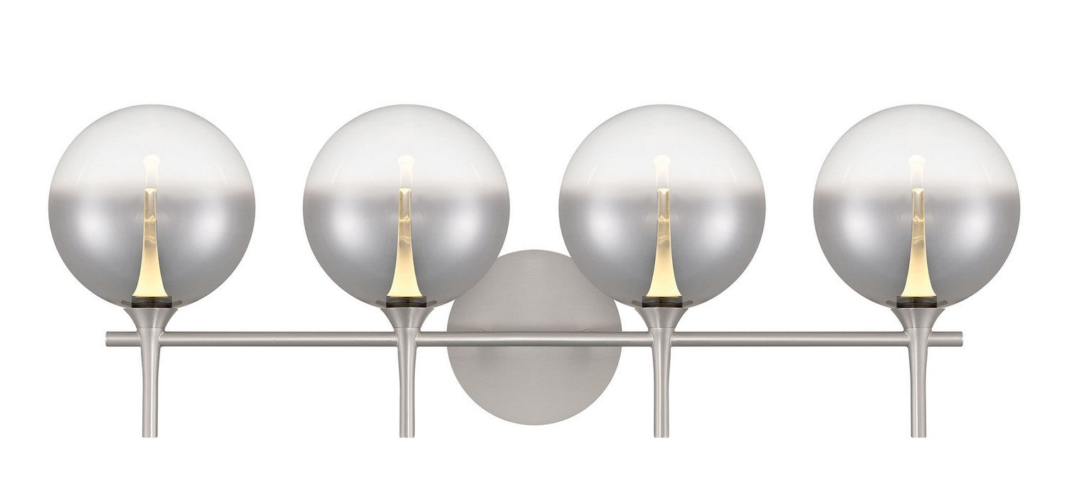 Eurofase 48917-025 Four Light Vanity, Nickel