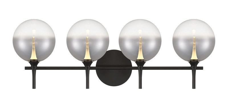 Eurofase 48918-022 Four Light Vanity, Black