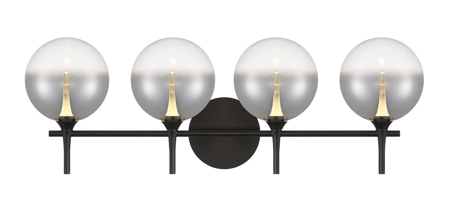 Eurofase 48918-022 Four Light Vanity, Black
