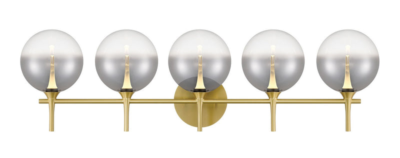 Eurofase 48919-029 Five Light Vanity, Gold
