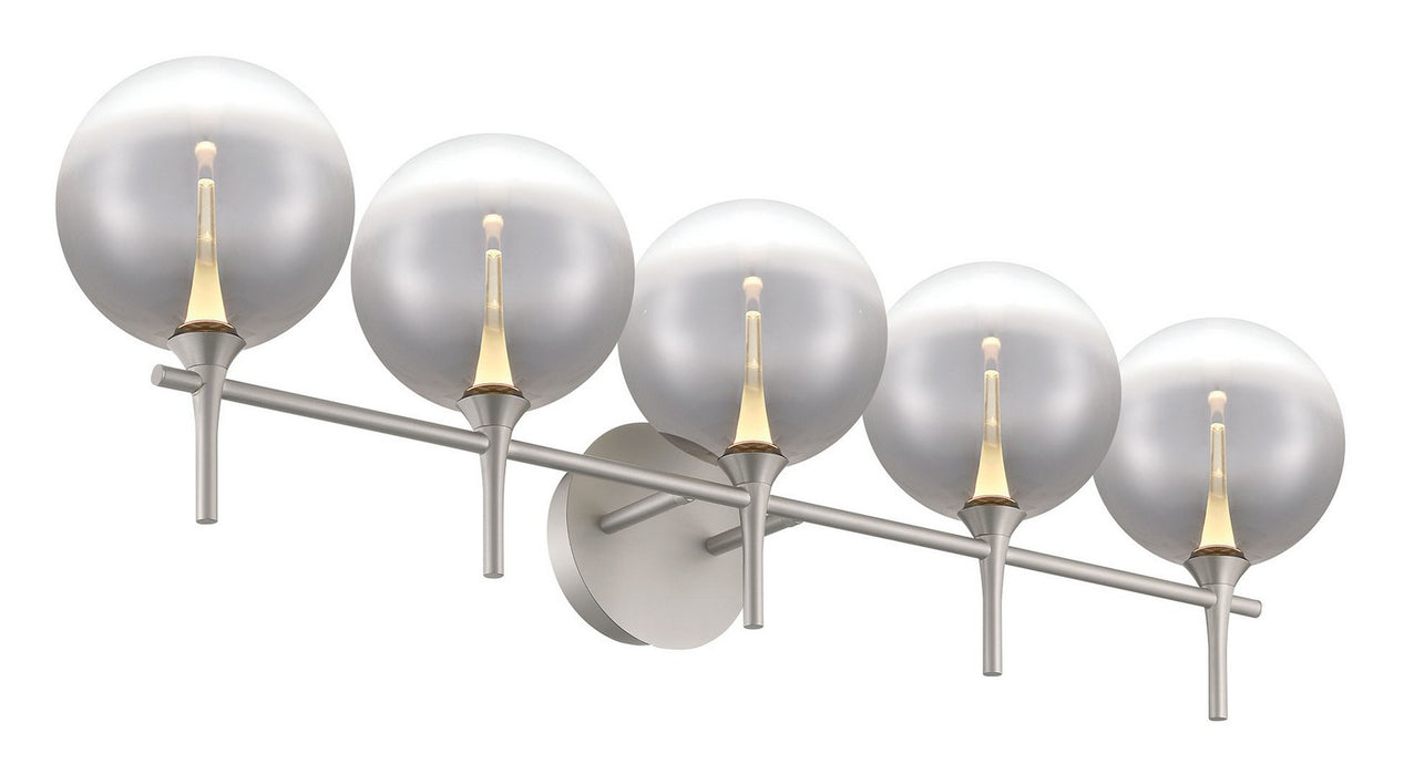 Eurofase 48920-025 Five Light Vanity, Nickel
