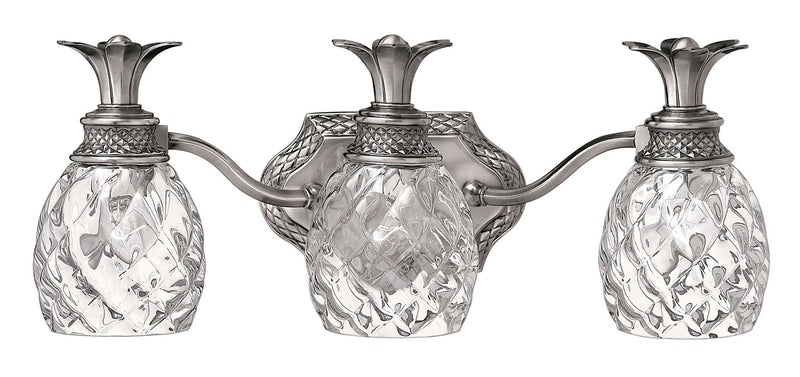 Hinkley 5313PL LED Bath, Polished Antique Nickel