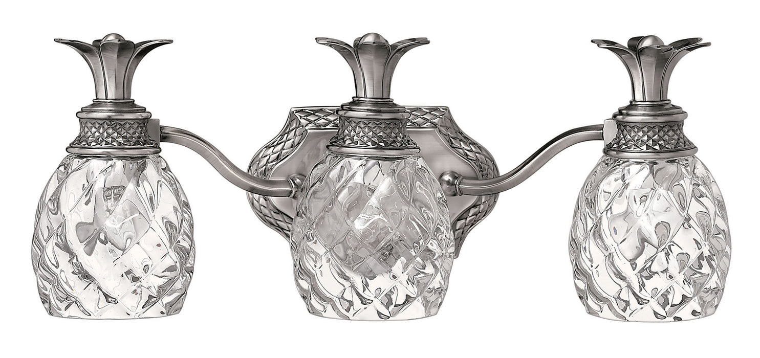 Hinkley 5313PL LED Bath, Polished Antique Nickel