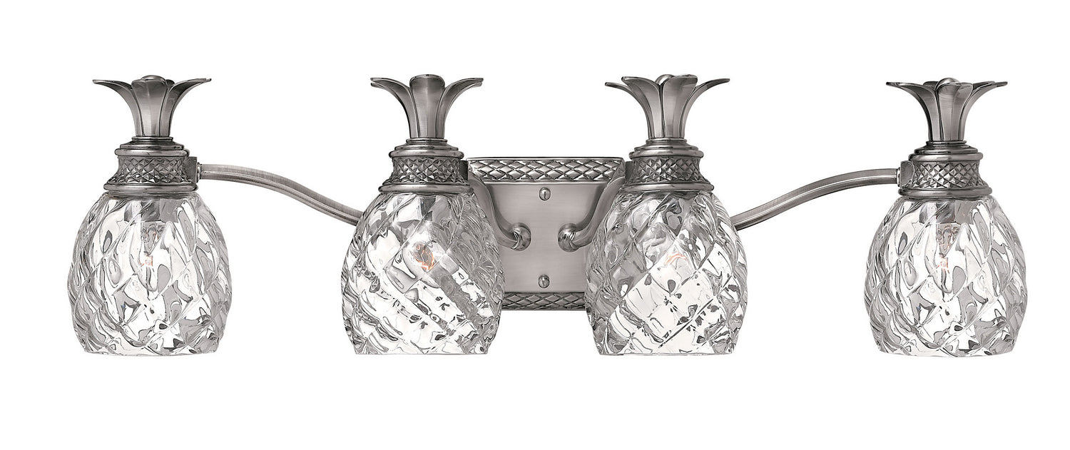 Hinkley 5314PL LED Bath, Polished Antique Nickel