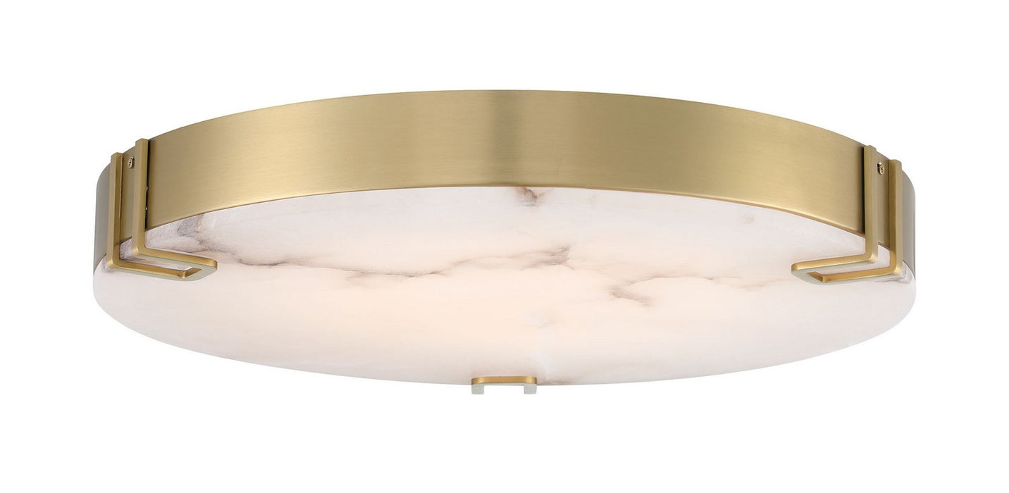 Eurofase 48959-018 One Light Flush Mount, Gold